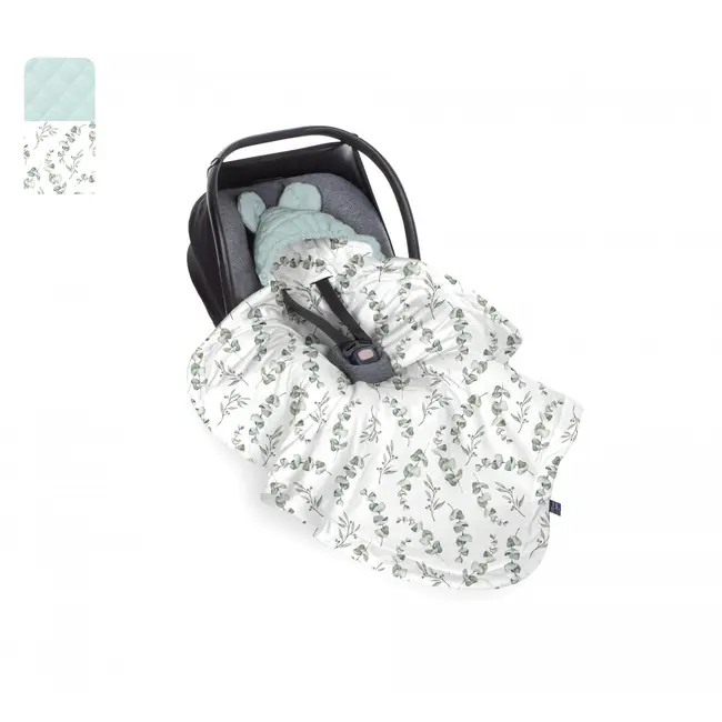 Paturica Universala Pentru Scoica Auto Bumbac   Catifea ,   Eucalipt Mint Pjb483946