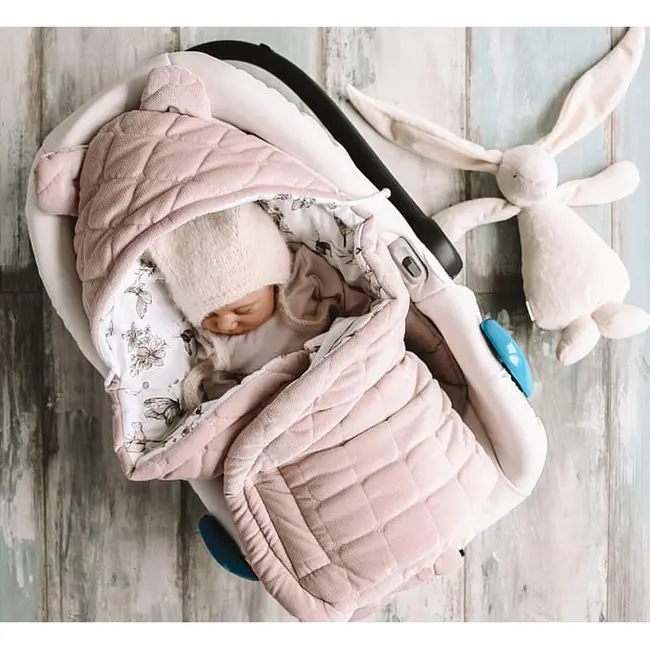 Paturica Universala Pentru Scoica Auto Bumbac   Catifea ,   Eucalipt Mint Pjb483946