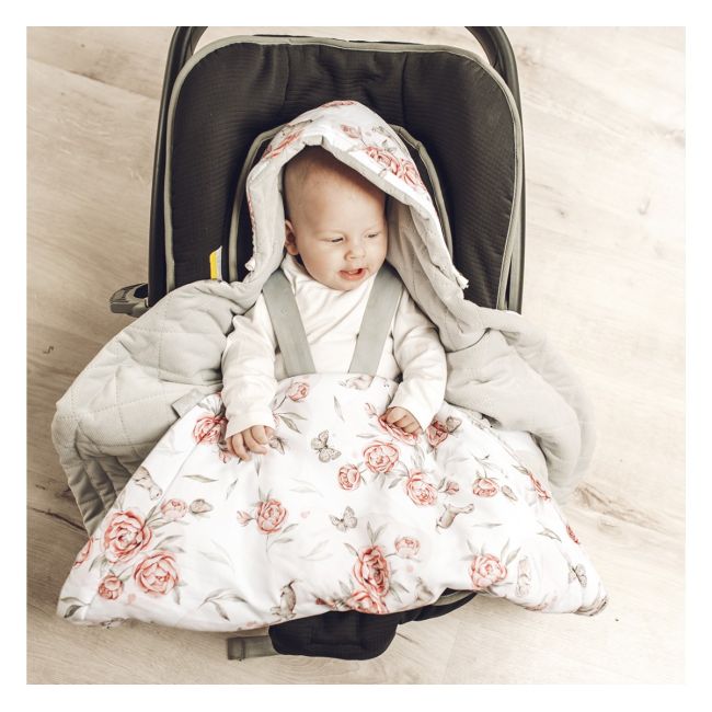 Paturica Universala Pentru Scoica Auto Bumbac   Catifea ,   Eucalipt Mint Pjb483946