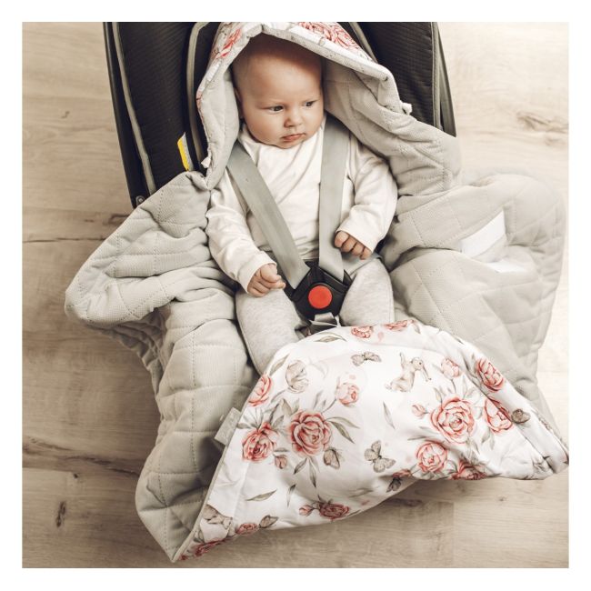 Paturica Universala Pentru Scoica Auto Bumbac   Catifea ,   Eucalipt Mint Pjb483946