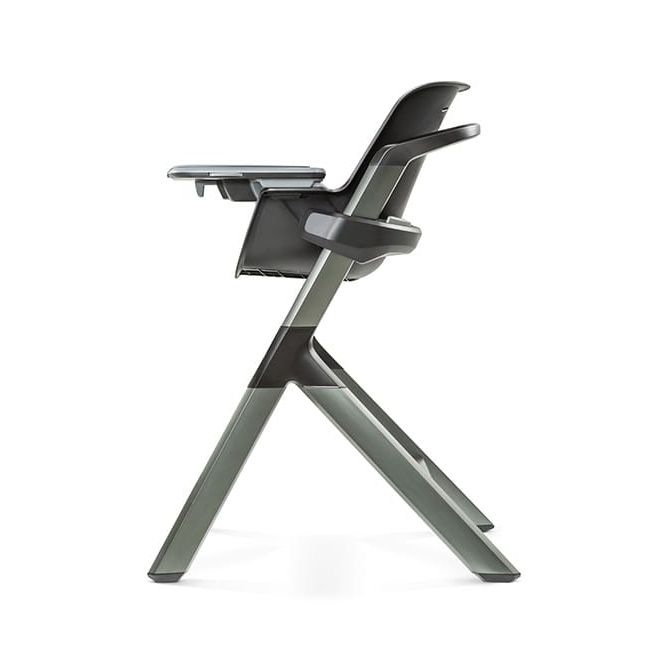 Scaun de masa 4moms Black-Grey+Set Farfurii si tacamuri 00070535