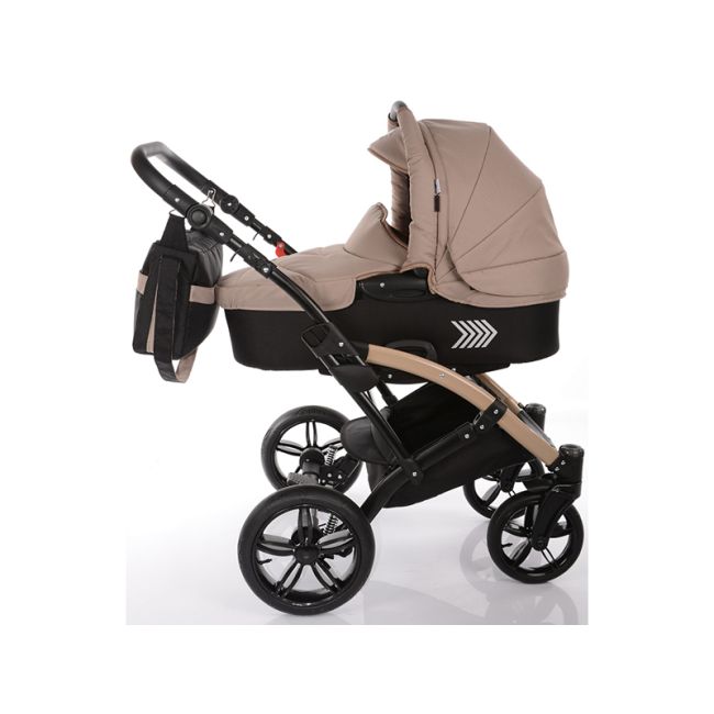 Carucior copii 2 in 1 cu landou Knorr-Baby Volkswagen Polo Cappuccino 00007048