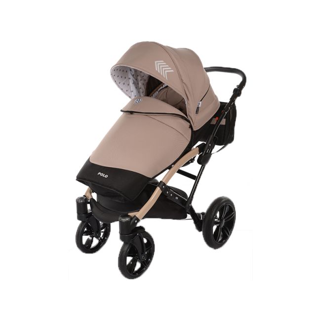 Carucior copii 2 in 1 cu landou Knorr-Baby Volkswagen Polo Cappuccino 00007048