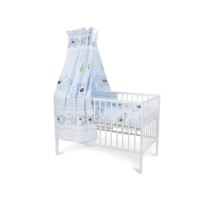 Lenjerie MyKids Catelus Albastru 5 Piese 120x60 cm 00007201