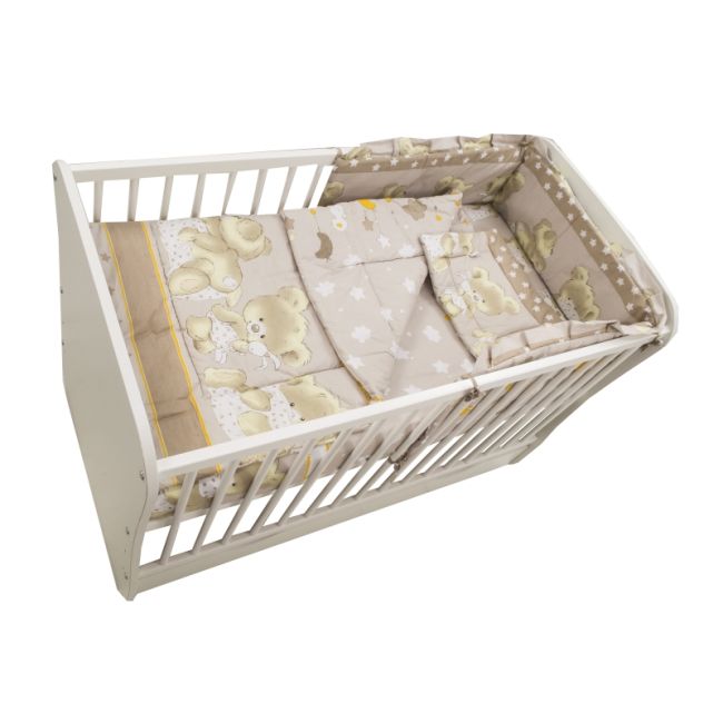 Lenjerie MyKids Teddy Hug Maro M2 4 Piese 140x70 00070142