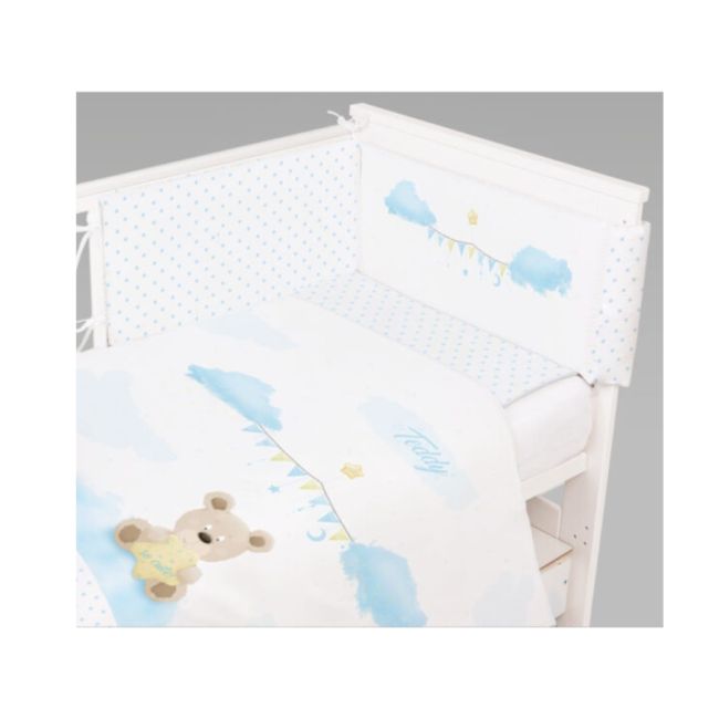 Lenjerie Pat 3 Piese KLUPS Teddy Blue K070 00080844