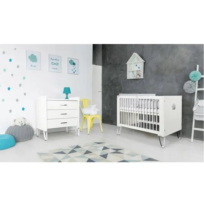 Mobilier Camera copii Si Bebelusi KLUPS BLANKA Alb 00080121