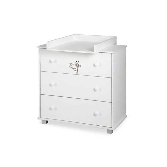 Mobilier Camera copii Si Bebelusi KLUPS SAFARI GIRAFFE Alb 00004974