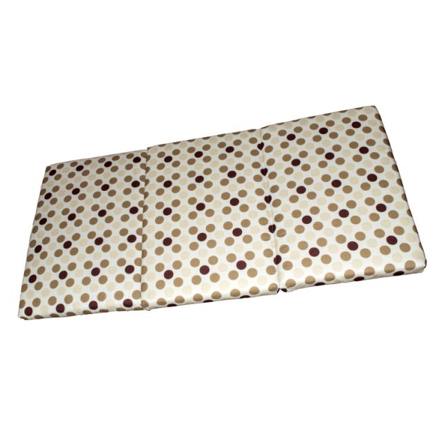 Saltea Pliabila Spuma Poliuretanica 120x60x5 cm - Maro 00008299