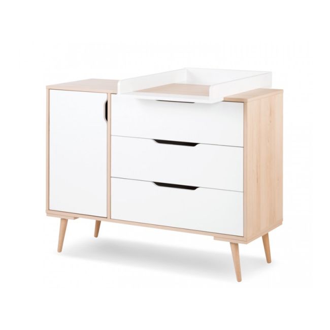 Blat alb pentru comoda de infasat Sofie Alb-Natur 00009217