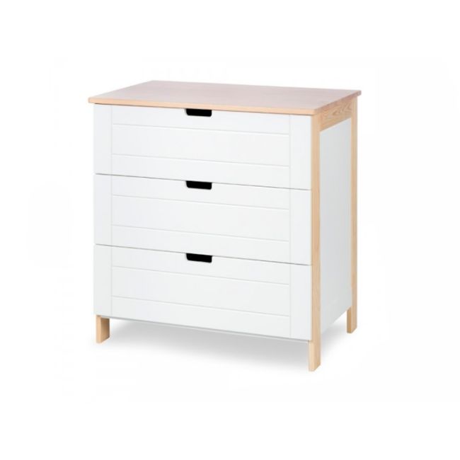 Comoda De Infasat copii Klups Iwo Alb-Natur 00008479