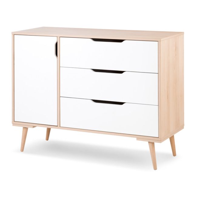 Comoda De Infasat copii Klups Sofie Alb-Natur 00008590