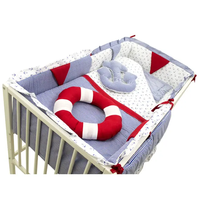 Lenjerie MyKids Ocean 9 Piese 120x60 cm 00009918