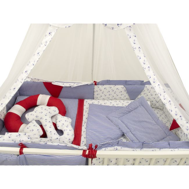 Lenjerie MyKids Ocean 9 Piese 120x60 cm 00009918