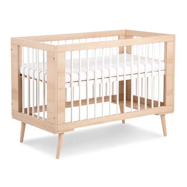 Patut lemn copii Klups Sofie Alb-Natur 00008586