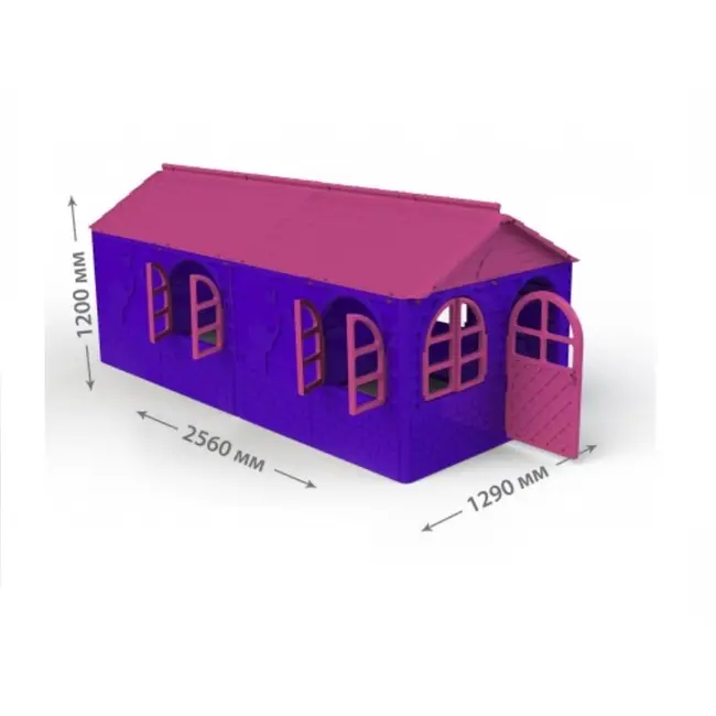 Casuta de joaca MyKids 02550/20 Pink/Violet - Big 00080411