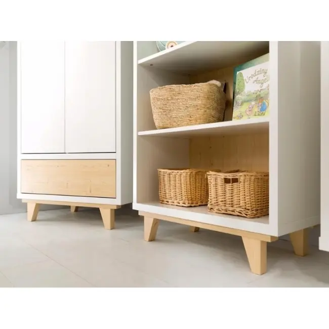 Mobilier Camera copii Si Bebelusi KLUPS LYDIA Alb Natur 00080116