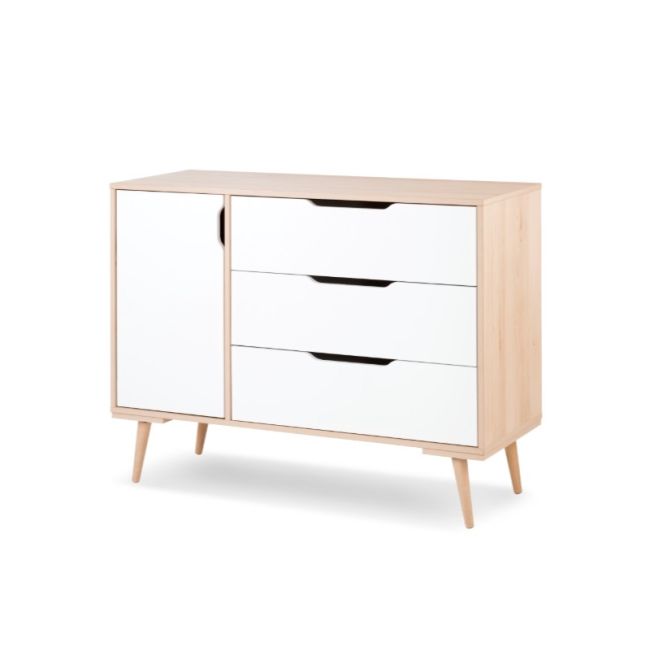 Mobilier Camera copii Si Bebelusi KLUPS SOFIE Alb Natur 00080117