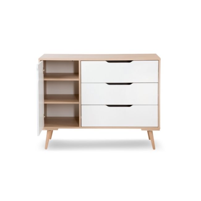 Mobilier Camera copii Si Bebelusi KLUPS SOFIE Alb Natur 00080117