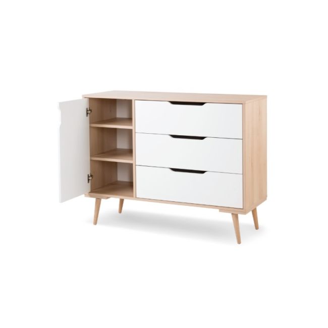 Mobilier Camera copii Si Bebelusi KLUPS SOFIE Alb Natur 00080117