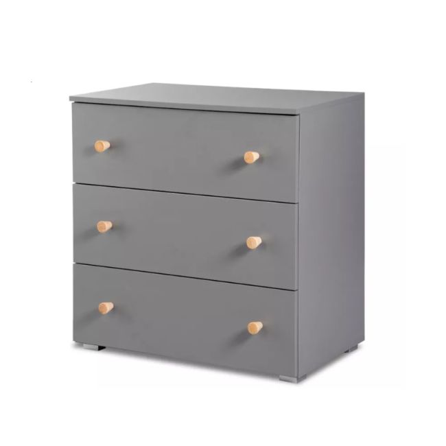 Mobilier camera copii si bebelusi KLUPS Pauline Graphite Natur 00080364