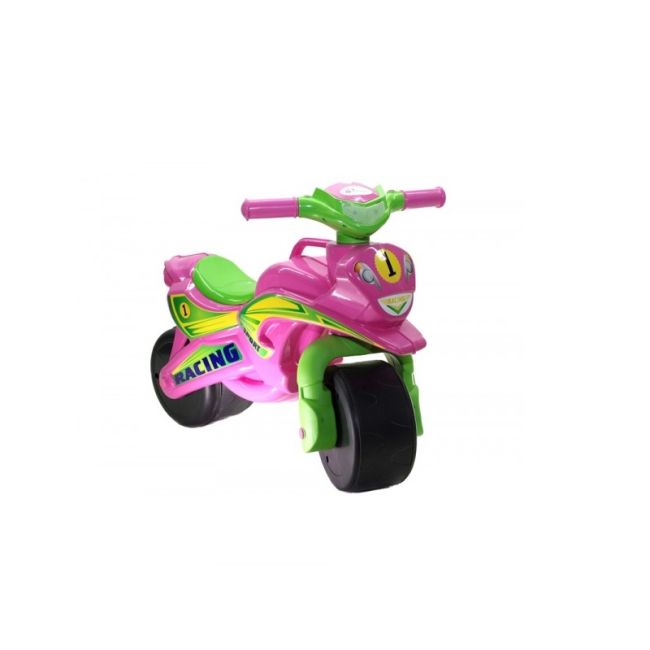 Motocicleta de impins MyKids Racing 0139/3 Roz/Verde 00070986