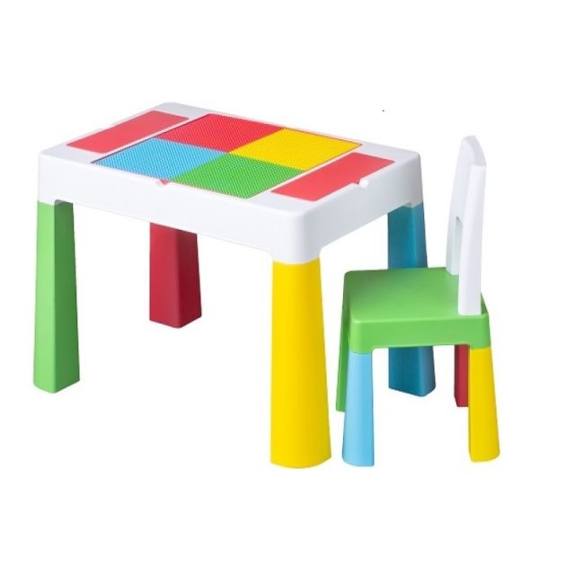 Set masuta cu scaun Tega Lego Multifun Multicolor 00080439