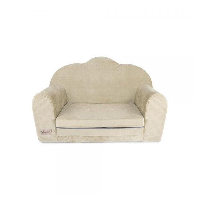Canapea extensibila Klups catifea beige V110 00085267