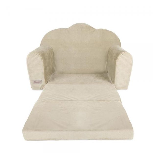 Canapea extensibila Klups catifea beige V110 00085267