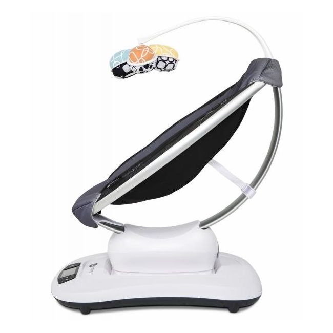 Fotoliu Balansoar Bebelusi 4MOMS MamaRoo 4.0 COOL MESH DARK-GREY 00071295