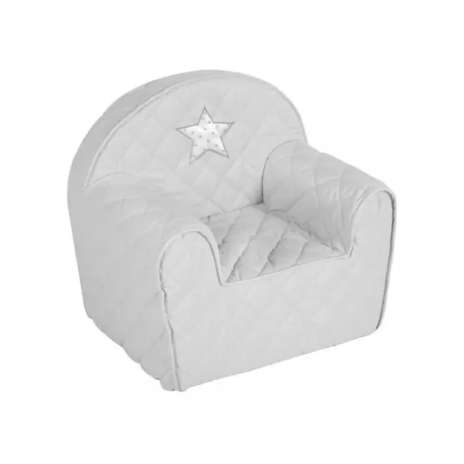 Fotoliu copii Klups Star Grey 00085249