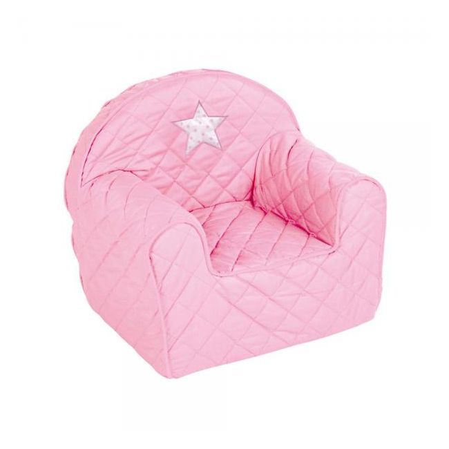 Fotoliu copii Klups Star Pink 00085250