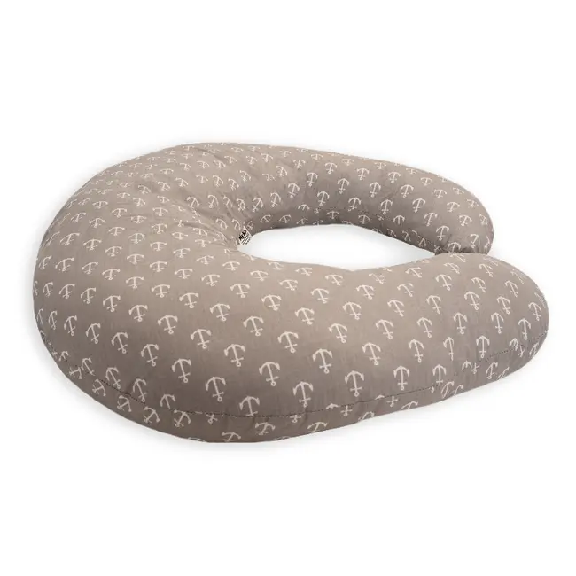 Perna De Alaptare Mica MyKids Ancora Gri-Alb 00080663