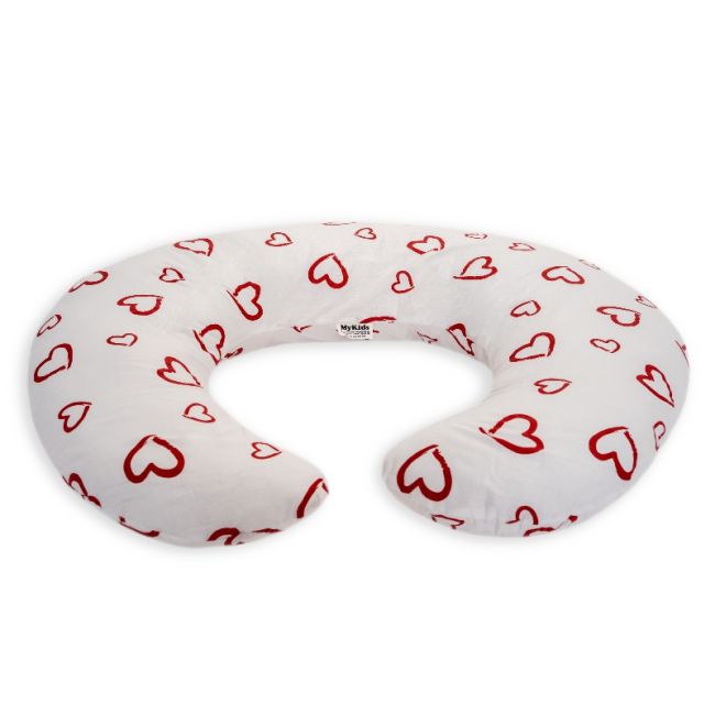 Perna De Alaptare Mica MyKids Inimi-Rosii 00080661