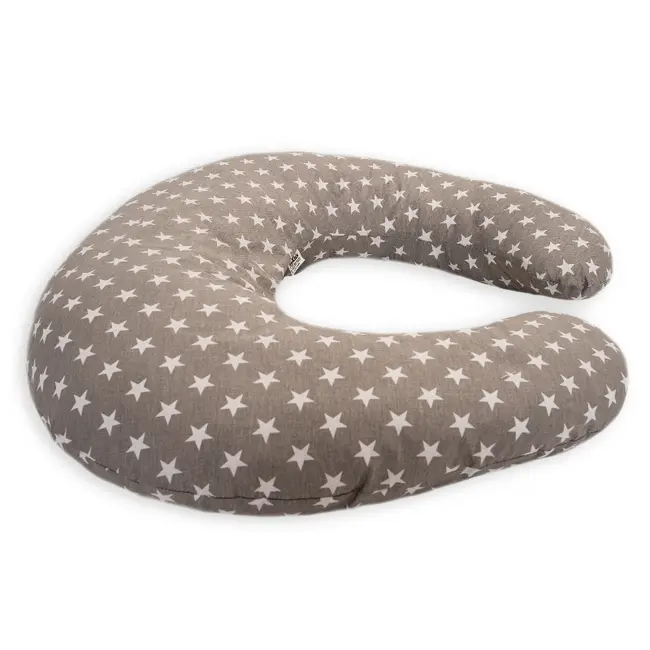 Perna De Alaptare Mica MyKids Stelute Gray White 00070411