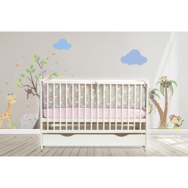 Lenjerie MyKids Dancing Bunny 4+1 Piese 120x60 00081159