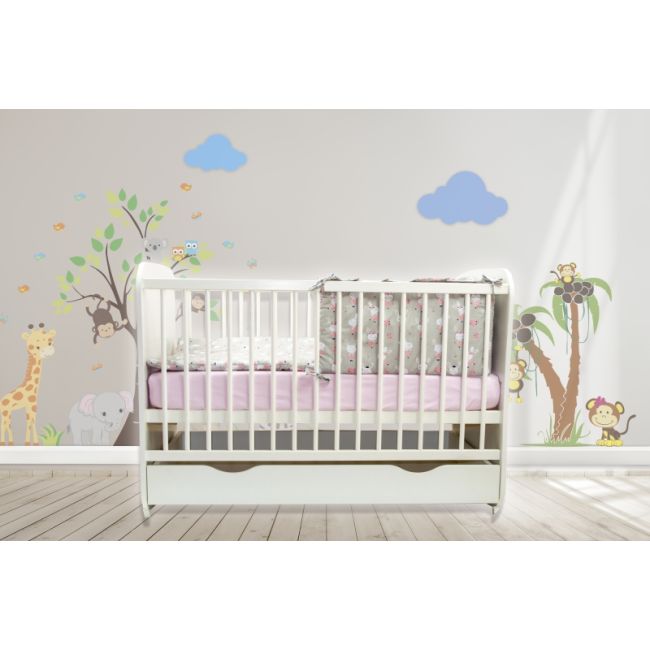 Lenjerie MyKids Dancing Bunny 4 Piese 120x60 00081160