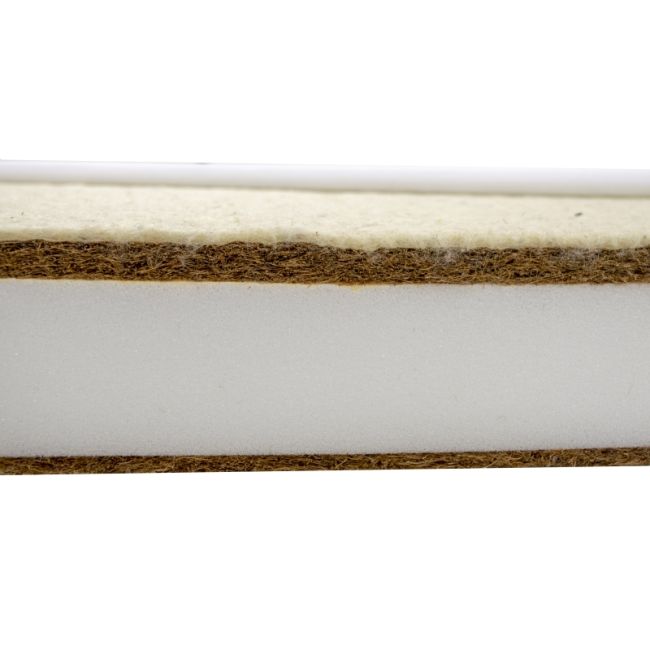 Saltea fibra cocos MyKids Merinos 120x60x10 (cm) 00081333