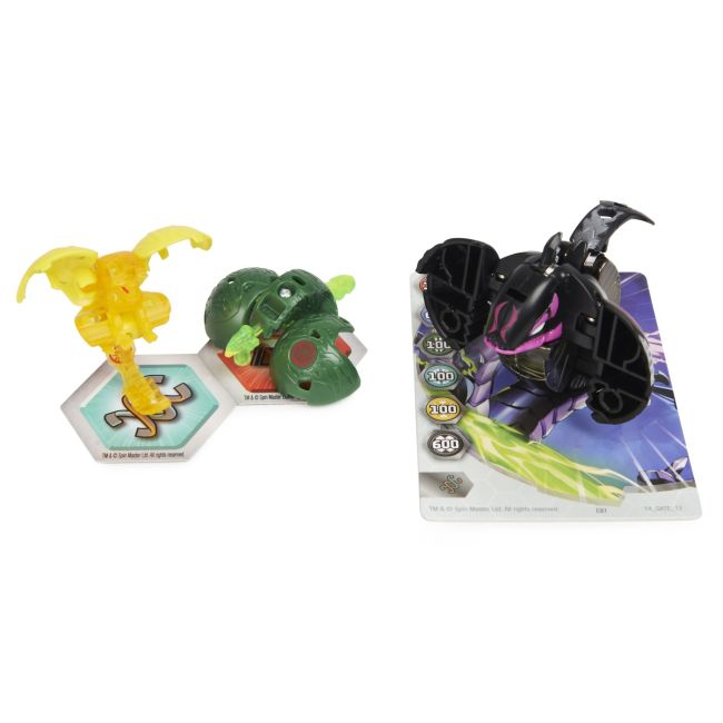 BAKUGAN PLATINUM POWERUP S4 WARRIOR WHALE NANO FURY SI NANO SLEDGE VIV6063394_20138080