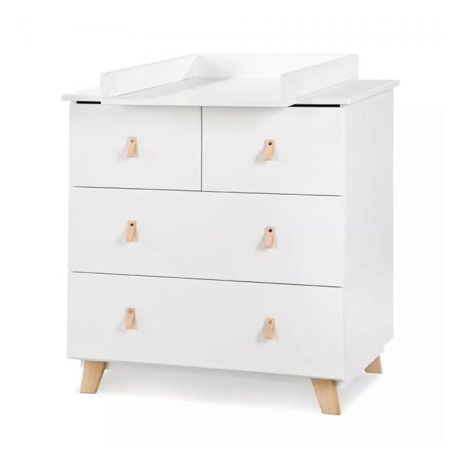 Comoda de infasat copii Klups Noah Alb 00081212