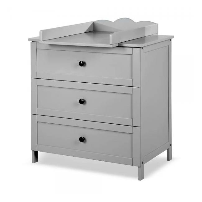 Comoda pentru infasat Klups Oliver Grey 00081921