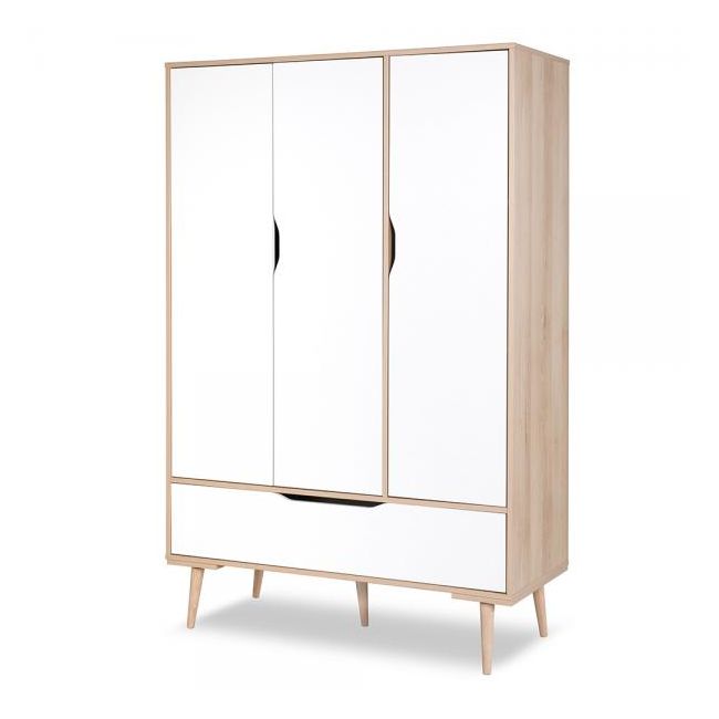 Dulap Klups Sofie Natur-Alb 3 Segmente  00081915