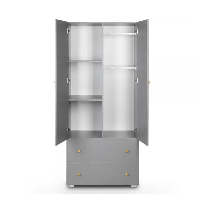 Dulap copii Klups Pauline Graphite Natur 00081406