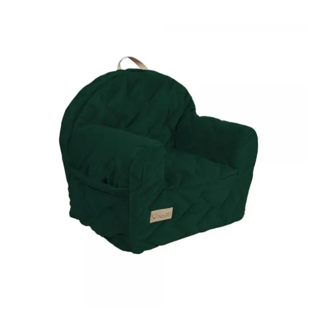 Fotoliu copii Klups Velvet Verde V109 00081814
