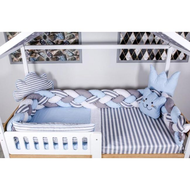 Lenjerie MyKids Montessori 7 Piese PS107 95x195 cm 00081787