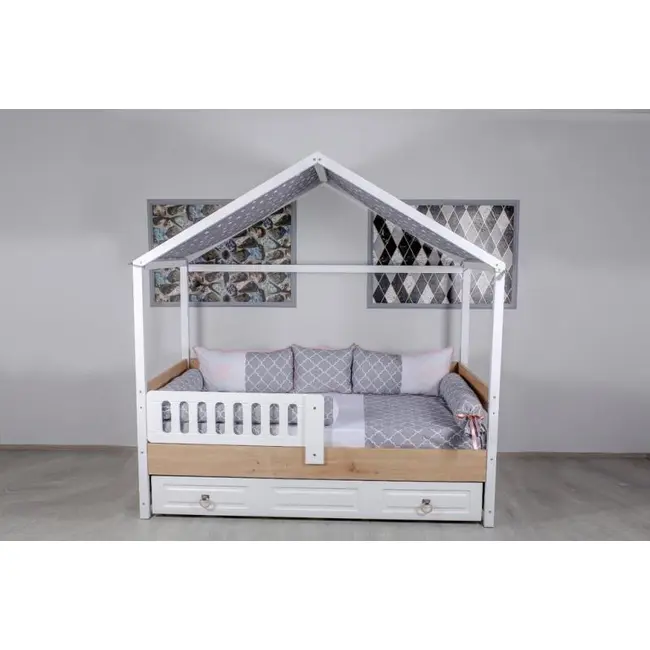 Lenjerie MyKids Montessori 8 Piese Queen QN121 95x195 cm 00081791