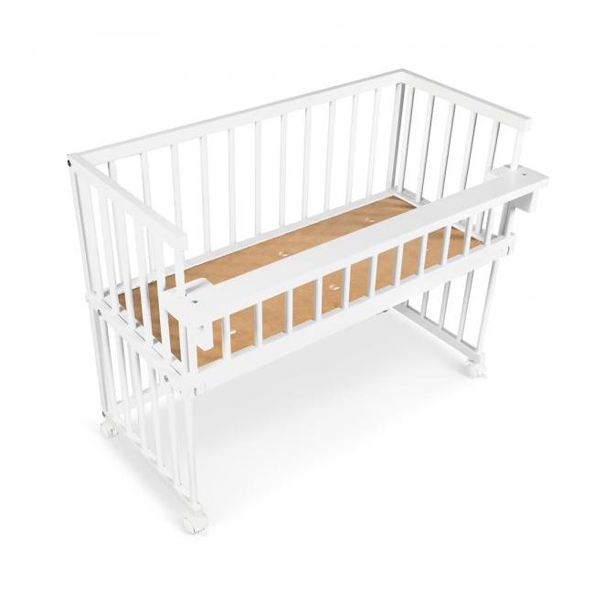 Patut copii lemn Klups Piccolino Alb 90x40 cm 00081726