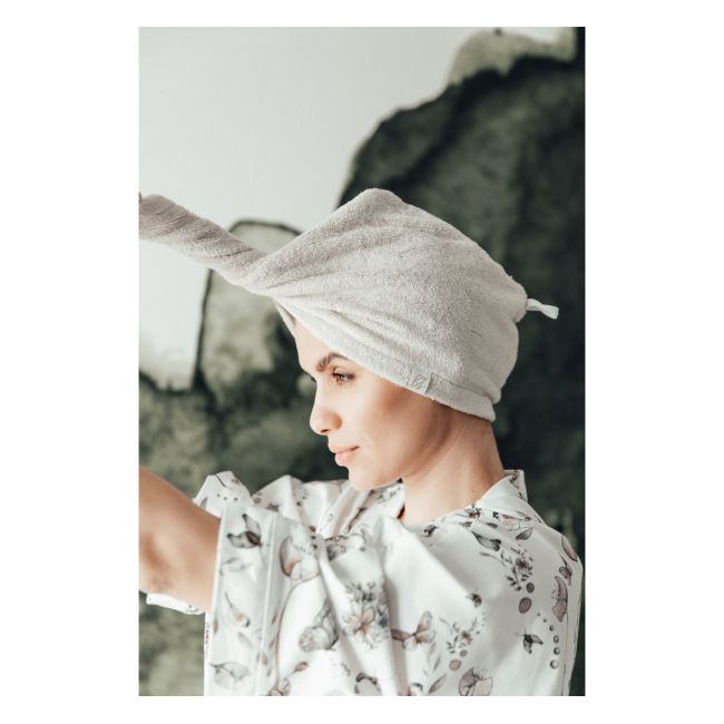 Prosop Turban Din Bambus Pentru Mamici Si Copii ,   Gri Pjb484066-6446