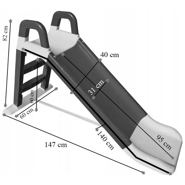 Tobogan MyKids 0140/13 Alb Turquoise 00081904