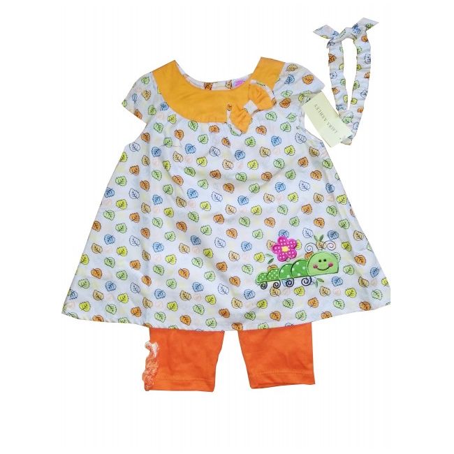Costumas - colanti si rochita -  Omiduta verde (Marime Disponibila: 18 luni) - MD010